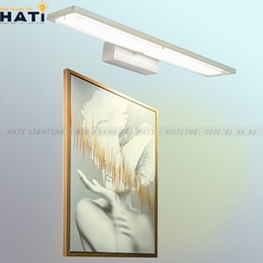 Đèn rọi gương hiện đại Lukas màu bạc