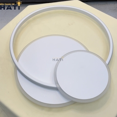 Đèn LED ốp trần Kama viền trắng