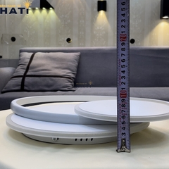 Đèn LED ốp trần Kama viền trắng