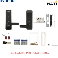 Khóa thông minh Hyundai HDL-4700SK mở khóa thẻ từ