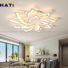 Đèn ốp trần led hình lưỡi rìu 14 cánh