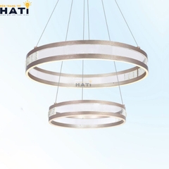 Đèn thả led Capri 2 vòng