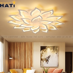 Đèn ốp trần led hình lưỡi rìu 18 cánh
