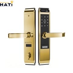 Khóa vân tay cửa gỗ Giovani GSL-C138FG màu vàng