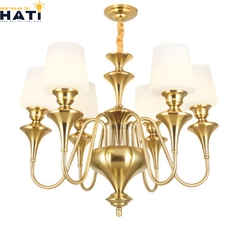 Đèn chùm tân cổ điển Respon 6 bóng