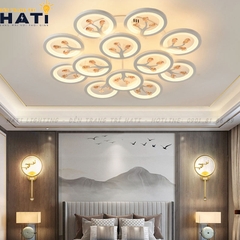 Đèn ốp trần led Kagami 12 cánh