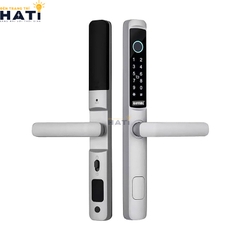 Khóa vân tay cửa nhôm kính  Giovani GSL-K511S màu bạc
