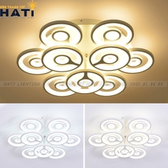 Đèn ốp trần led Tazu 9 cánh