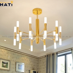 Đèn thả decor màu vàng Agostina 20 bóng