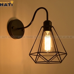 Đèn tường decor kim cương