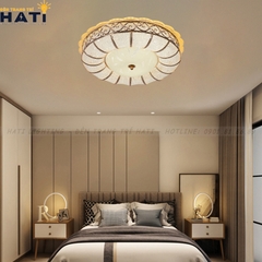 Đèn ốp trần bánh tiêu Sanderson