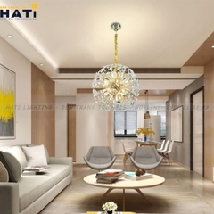 Đèn thả pha lê Aria