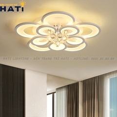 Đèn ốp trần led Taro 10 cánh