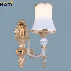 Đèn tường thuỷ tinh Badric 1 bóng gắn cầu thang