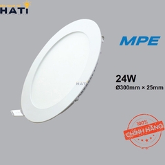 Đèn âm trần tròn siêu mỏng MPE RPL 24w