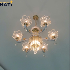 Đèn chùm cổ điển Milaka 6 bóng