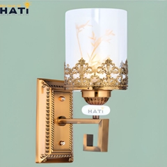 Đèn tường thuỷ tinh Bevin phòng khách