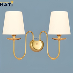 Đèn tường tân cổ điển Torsten 2 bóng sang trọng