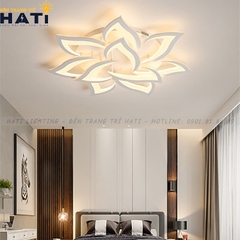 Đèn ốp trần led hình lưỡi rìu 10 cánh