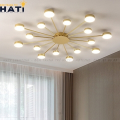 Đèn ốp decor Suki màu vàng