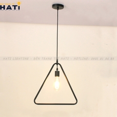 Đèn thả decor hình tam giác