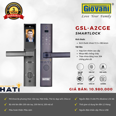 Khóa vân tay cửa gỗ Giovani GSL-A2C