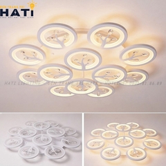Đèn ốp trần led Kagami 12 cánh