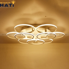 Đèn ốp trần led Taka 9 vòng