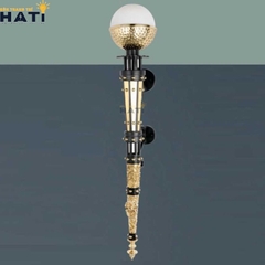 Đèn tường đồng ngoài trời Zalux