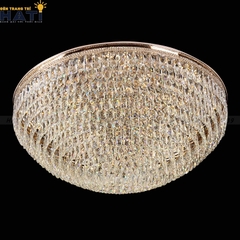 Đèn ốp trần pha lê tròn Renato