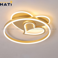 Đèn ốp trần led trái tim