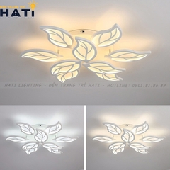 Đèn ốp trần led lá bàng 6 cánh