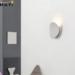 Đèn tường ngoài trời hiện đại Shape màu trắng