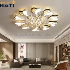Đèn ốp trần led Kazu 10 cánh