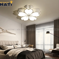 Đèn ốp trần led hình bông mai