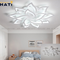 Đèn ốp trần led hình lưỡi rìu 14 cánh