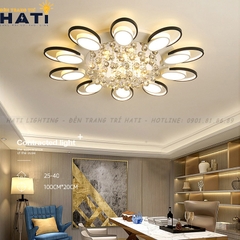 Đèn ốp trần led Yori 10 cánh