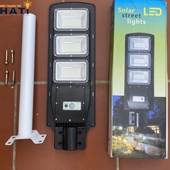 Đèn đường năng lượng mặt trời liền thể chia khoang  120w