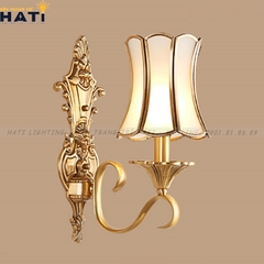 Đèn tường đồng cao cấp Rojan