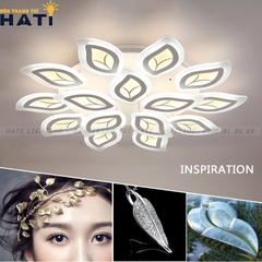 Đèn ốp trần led 15 chiếc lá