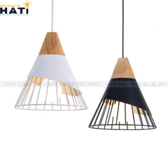Đèn thả decor hình nón chụp