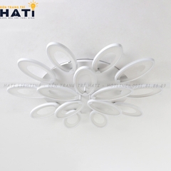 Đèn ốp trần led tai thỏ 15 cánh