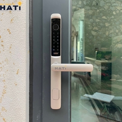 Khóa vân tay cửa nhôm kính  Giovani GSL-K511S màu bạc