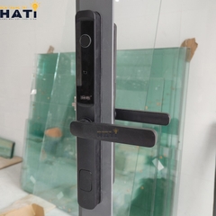 Khóa vân tay cửa nhôm kính  Giovani GSL-K511S màu đen