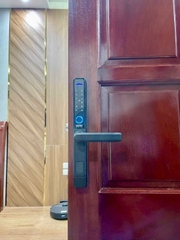 Khóa vân tay cửa nhôm kính  Giovani GSL-582B màu đen