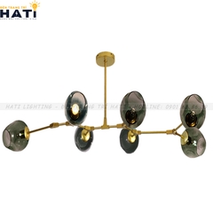 Đèn thả decor Nira 7 tay thân vàng