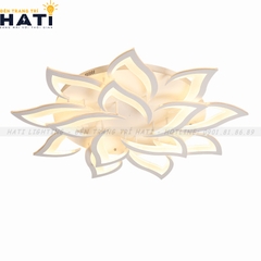 Đèn ốp trần led hình lưỡi rìu 14 cánh