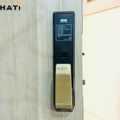 Khóa vân tay cửa gỗ Giovani GSL-K888BG màu đen vàng
