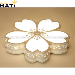 Đèn ốp trần led hình bông mai