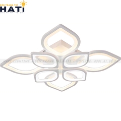 Đèn ốp trần led hoa sen 8 cánh
